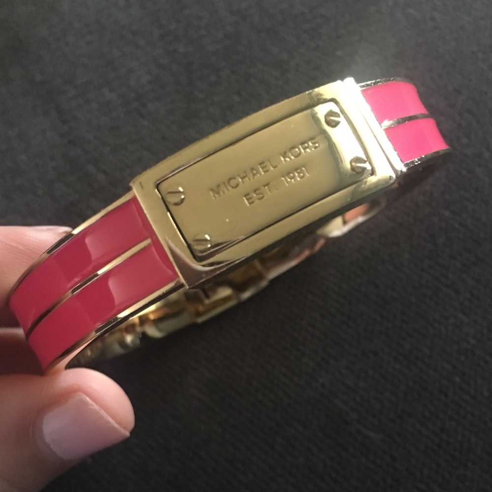 Michael Kors Pink Bangle Bracelet